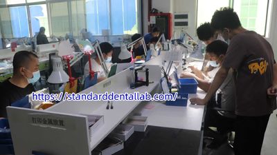 Standard Dental Lab Co., Limited lini produksi pabrikan