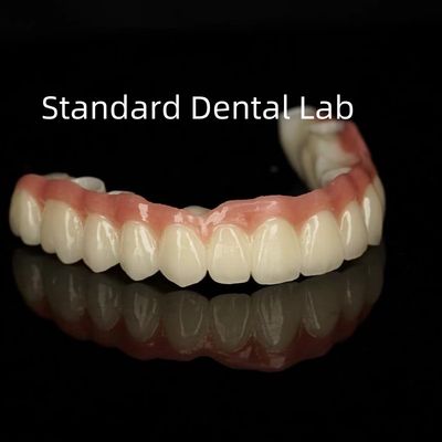 Estetika Monolit Porselen Zirconia Mahkota Full Arch Translucency