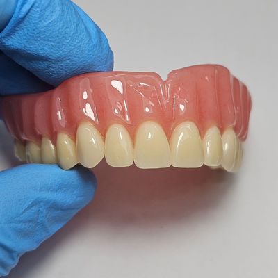 Dentsply Lucitone 199 Gigi akrilik untuk tampilan alami full arch