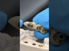 Porselen Zirconia Cement Dipegang Screw Implant Bentuk Kepala Heksagonal untuk Custom Fit Estetika